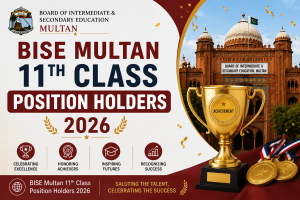 BISE Multan 11th Class Position Holders 2026
